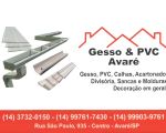 Gesso & PVC Avaré