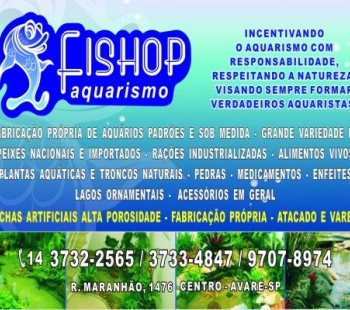 Promoção da Fishop Aquarimo