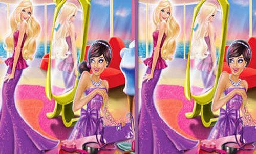 JOGO DOS 7 ERROS BARBIE - ACHE 7 ERROS NA BARBIE 