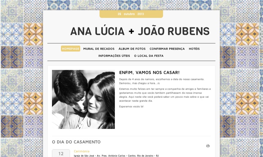 Lista de Casamento Ana Lucia 