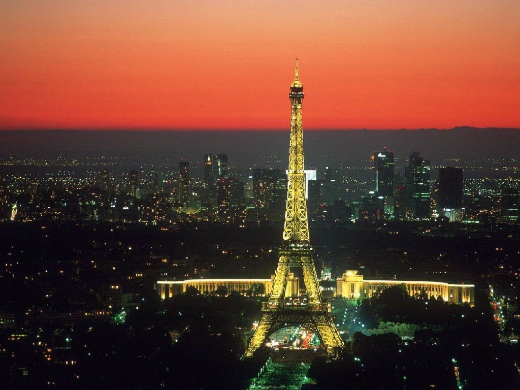 Paisagens mais lindas do mundo imagem da paisagem da torre eifel de Paris
