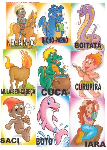 Personagens do Folclore Brasileiro 