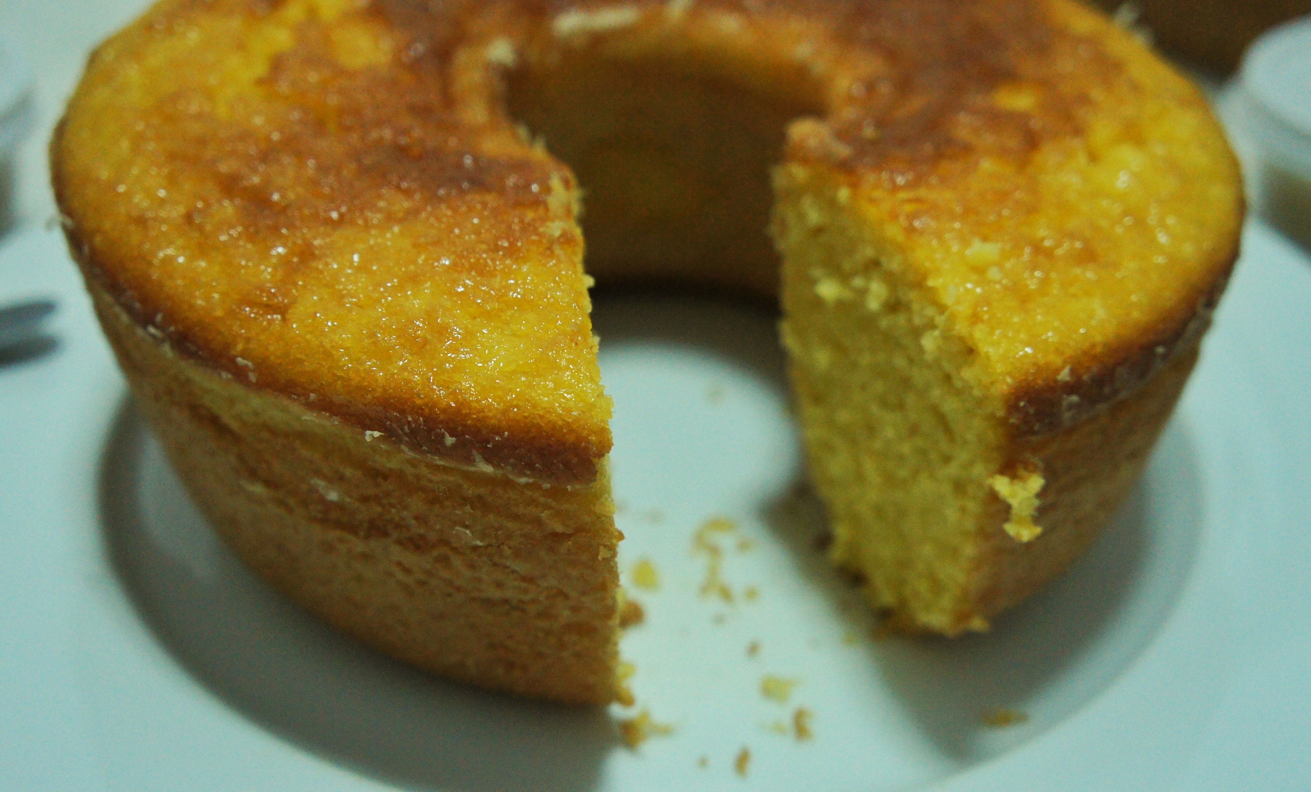 Bolo de milho de liquidificador macio