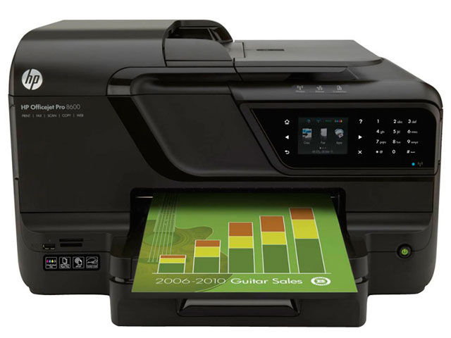 Como imprimir frente e verso HP 8600 impressora
