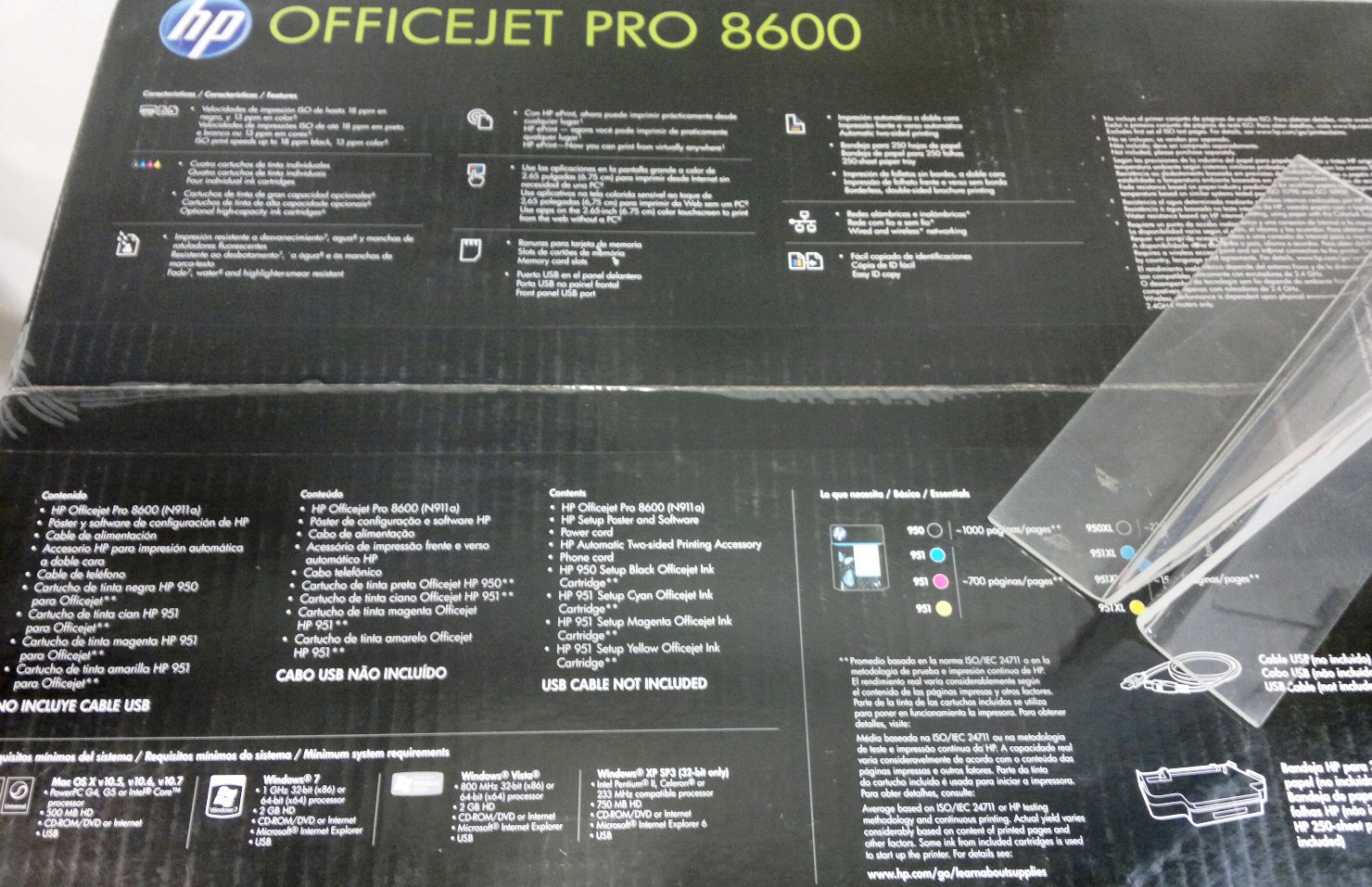 Como imprimir frente e verso HP 8600 informções impressora