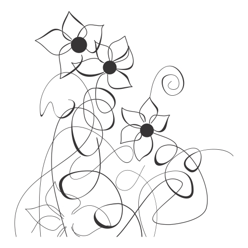 Desenhos de Flores Riscos