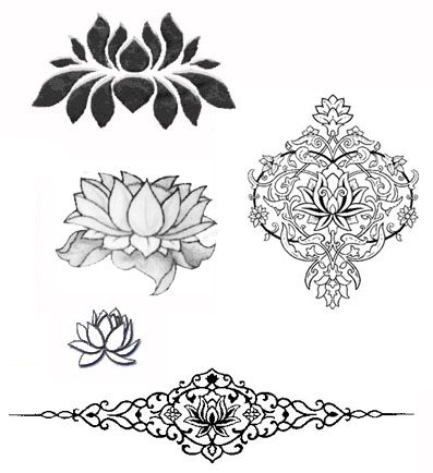 Desenhos de Flores Tatuagem