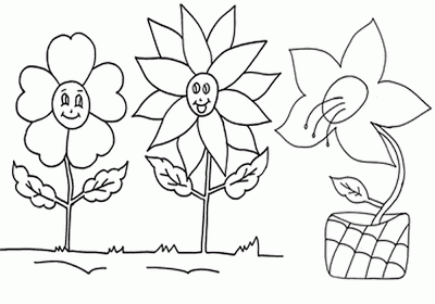 Desenhos de Flores Diferentes