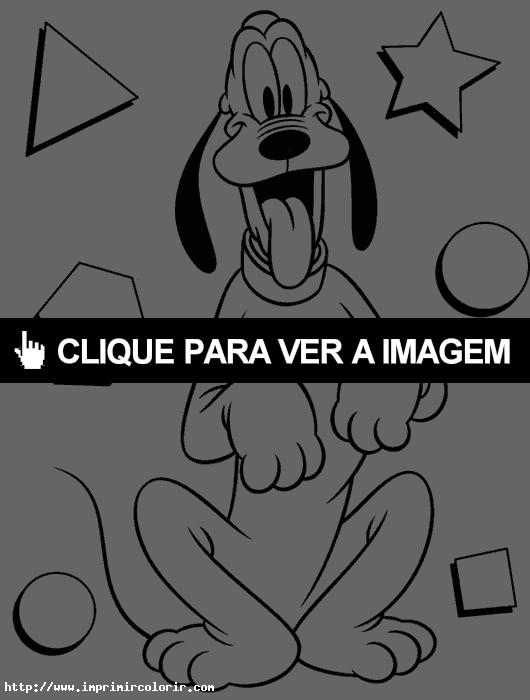 Desenhos para colorir Disney - Cachorro