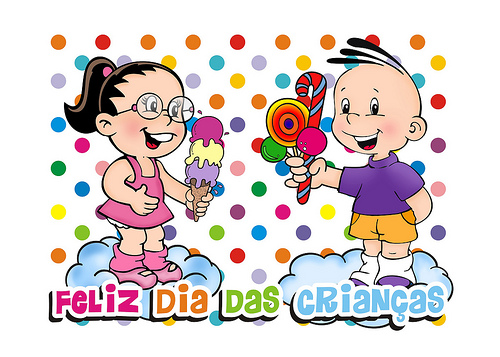 Dia das Crianças com Doces e sorvete