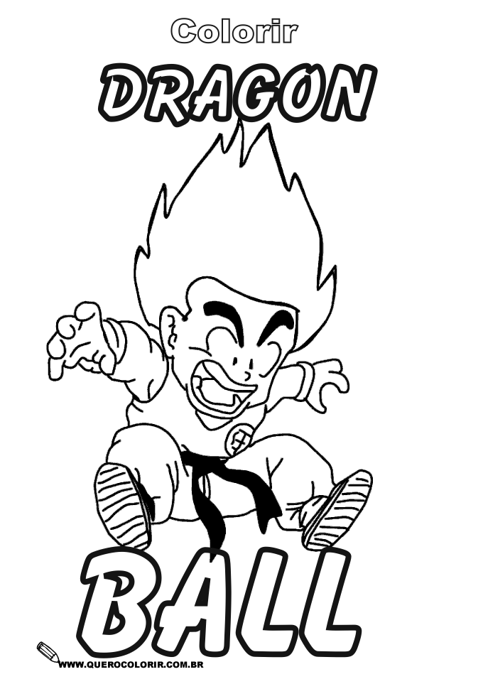 Dragon Ball Z imagens e fotos de Dragon Ball Z para colorir 
