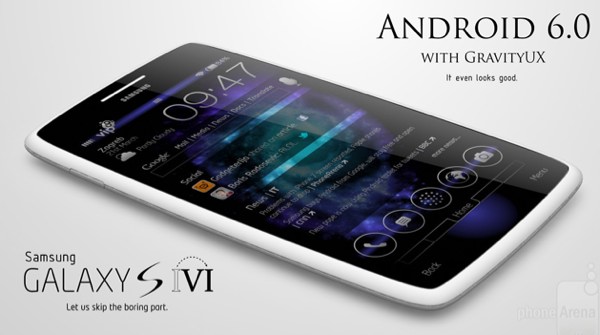 Galaxy S6 conceito 