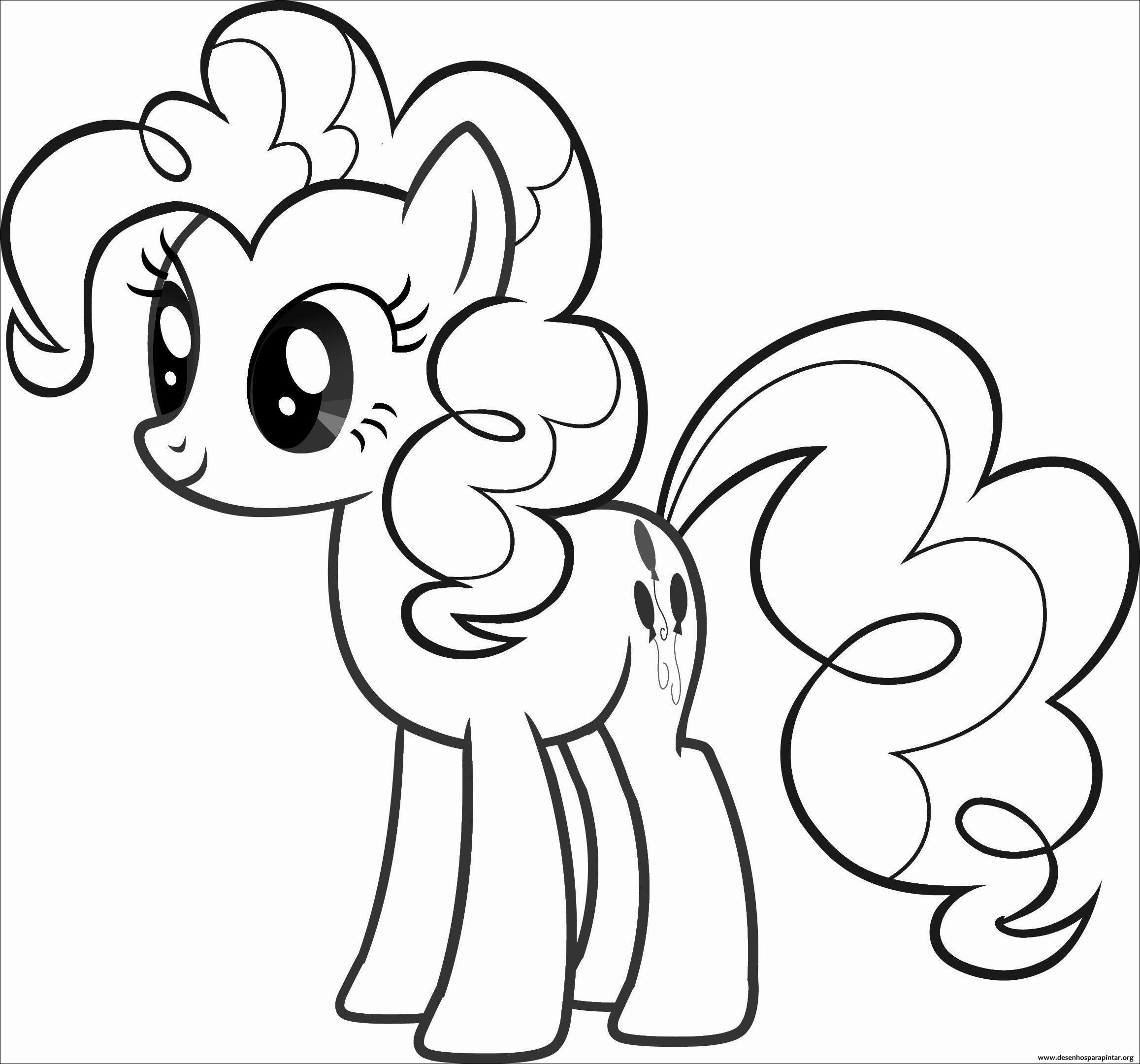 Imagens de desenhos para pintar e imprimir My Little Pony
