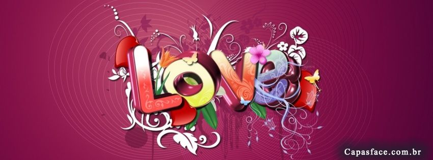 Imagens para Facebook capa de amor Love 