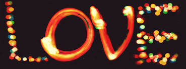 Imagens para Facebook capa de amor Love de luzes 