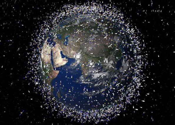 Imagens Satélite quantidade de satélites na Terra 