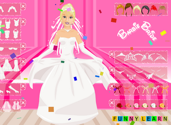 Jogo Barbie Bride Dress Up