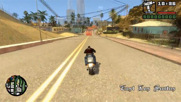 Jogos GTA andando de moto 
