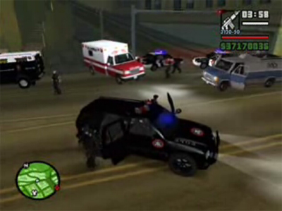 Jogos GTA carro da policia 