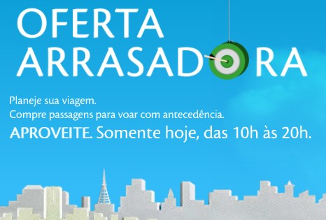 Ofertas de passagens aéreas Horários 