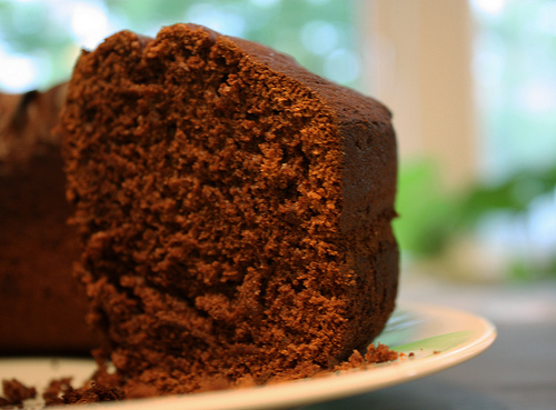 Receita bolo de chocolate simples sem cobertura 