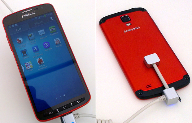 Samsung Galaxy S4 Active vermelho