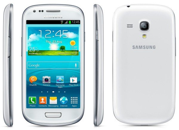 Samsung Galaxy S4 mini duos Branco vários ângulos 