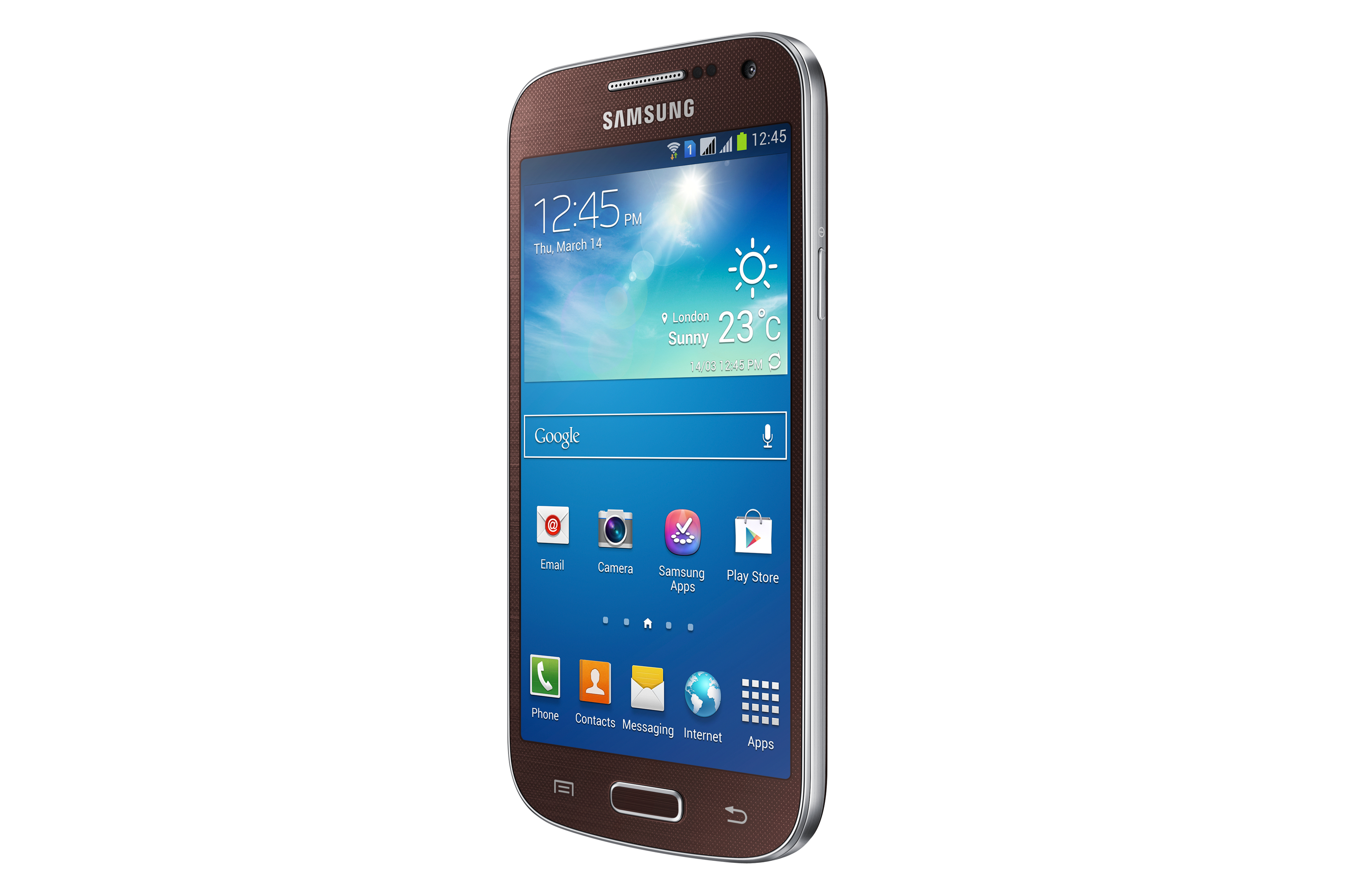 Samsung Galaxy S4 mini duos preto visão lateral 