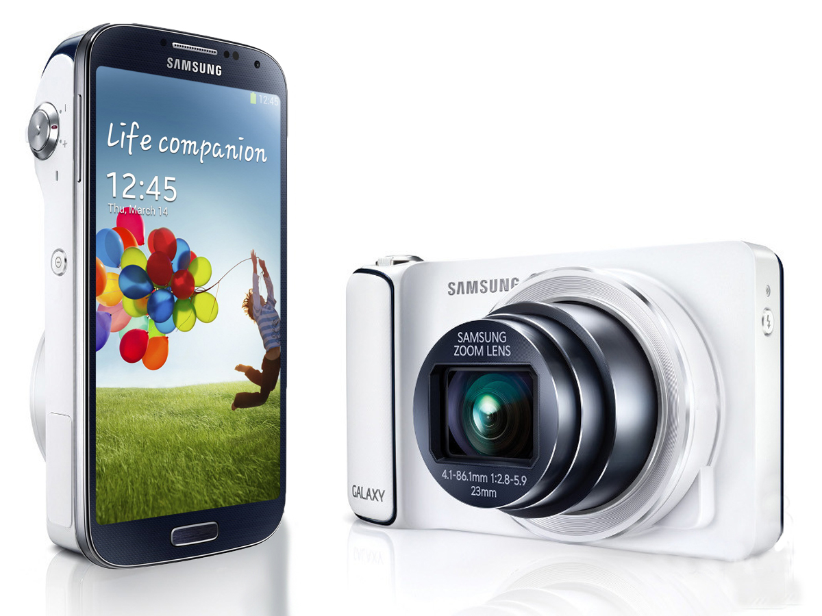 Samsung Galaxy S4 Zoom - Frente e verso 