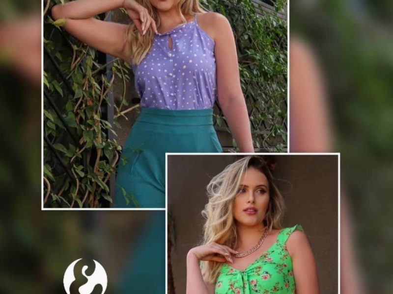 camisa-feminina-verde-e-roxa