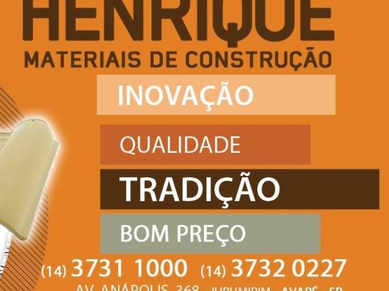 material de construcao henrique avare